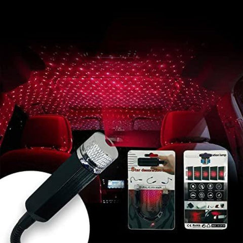 Romantic LED Car Roof Star Night|Car Projector| Multicolour Car Light